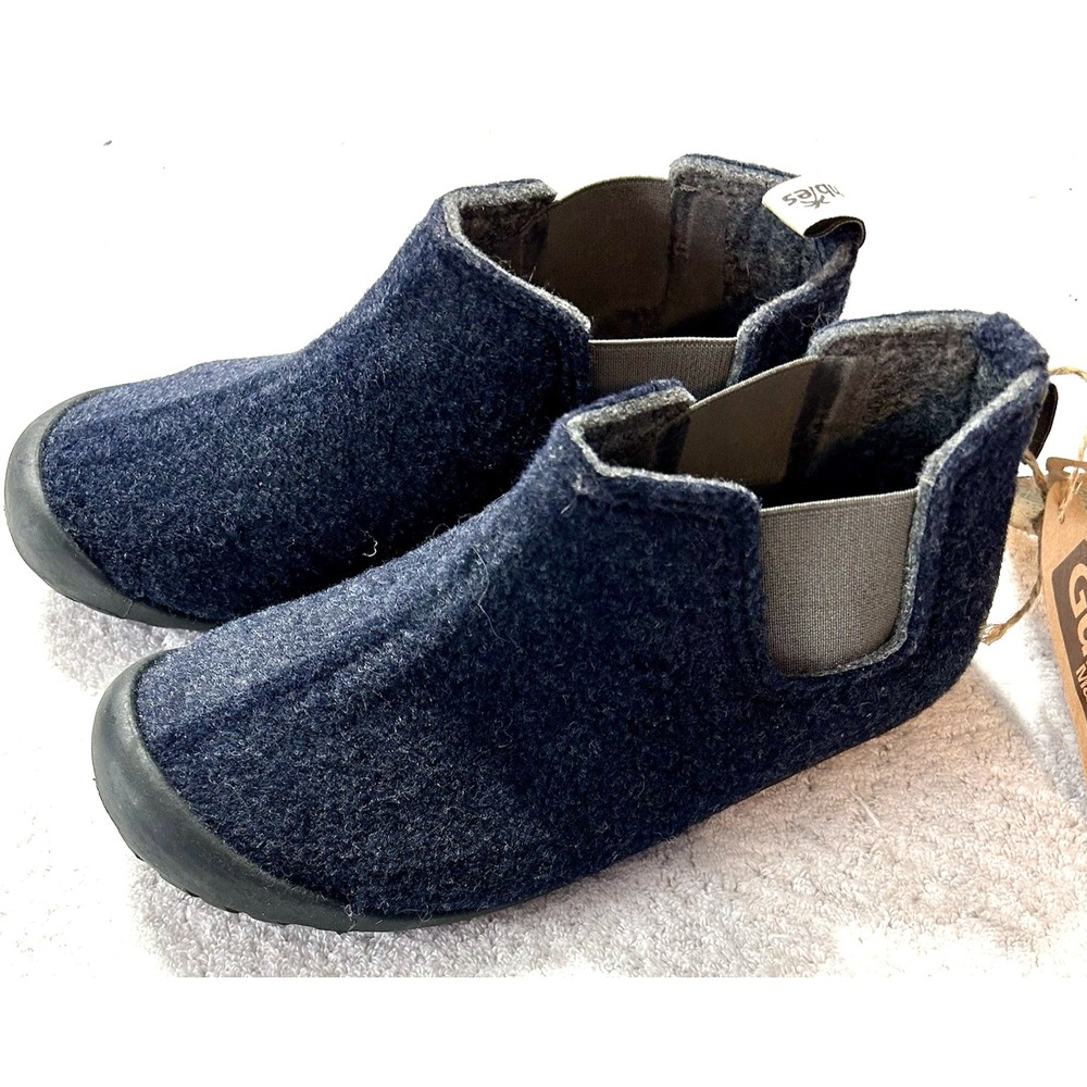 Gumbies Brumby Men's 7/Women's 8 Navy/Grey Slipper Boots